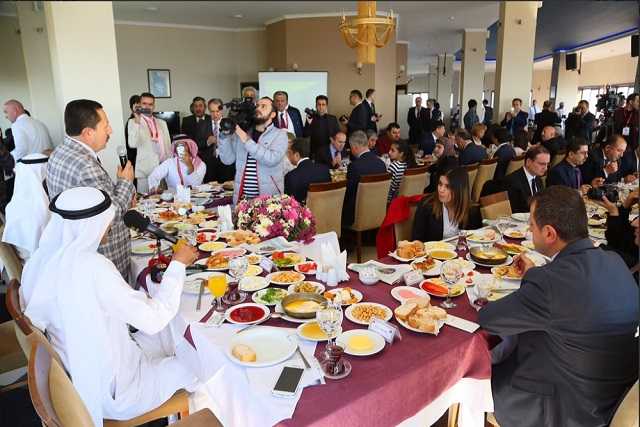 26 ÜLKE'DEN  86 ARAP  GAZETECİ ORDU'YA GELDİ