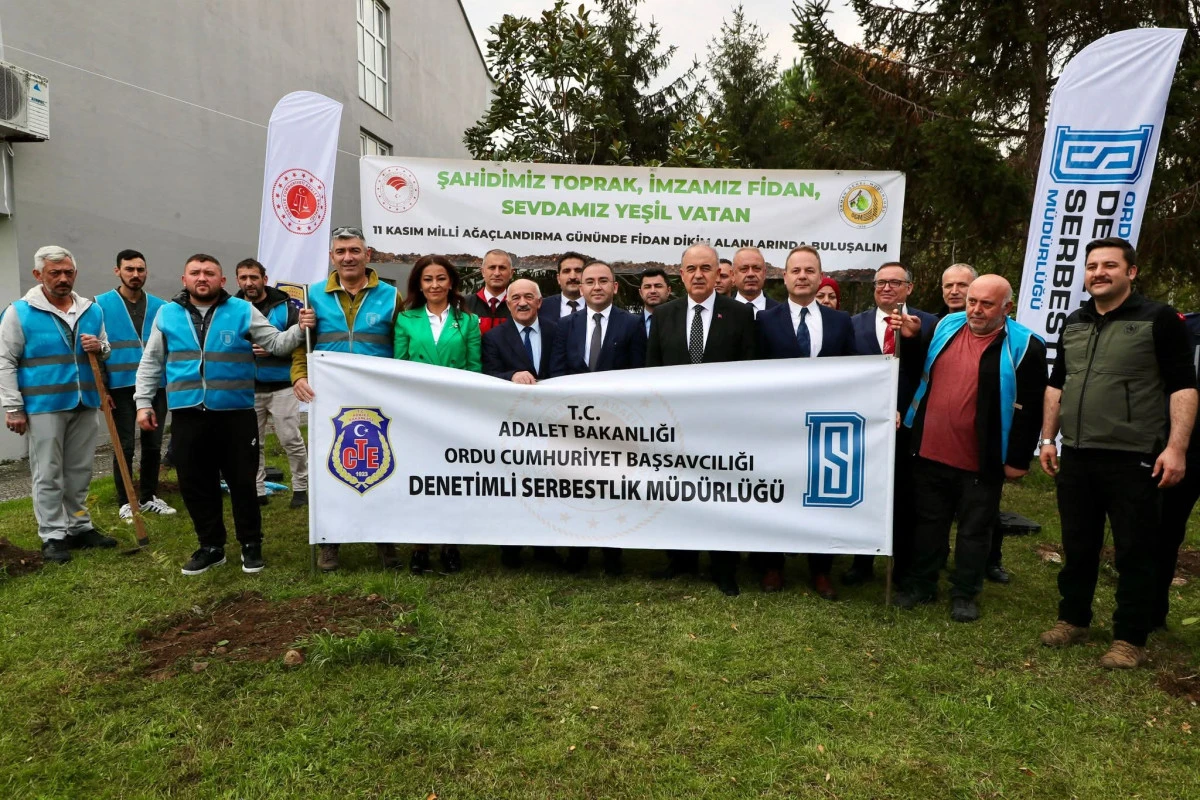 350 Bin Fidanla Ordu’da Yeşil Seferberlik