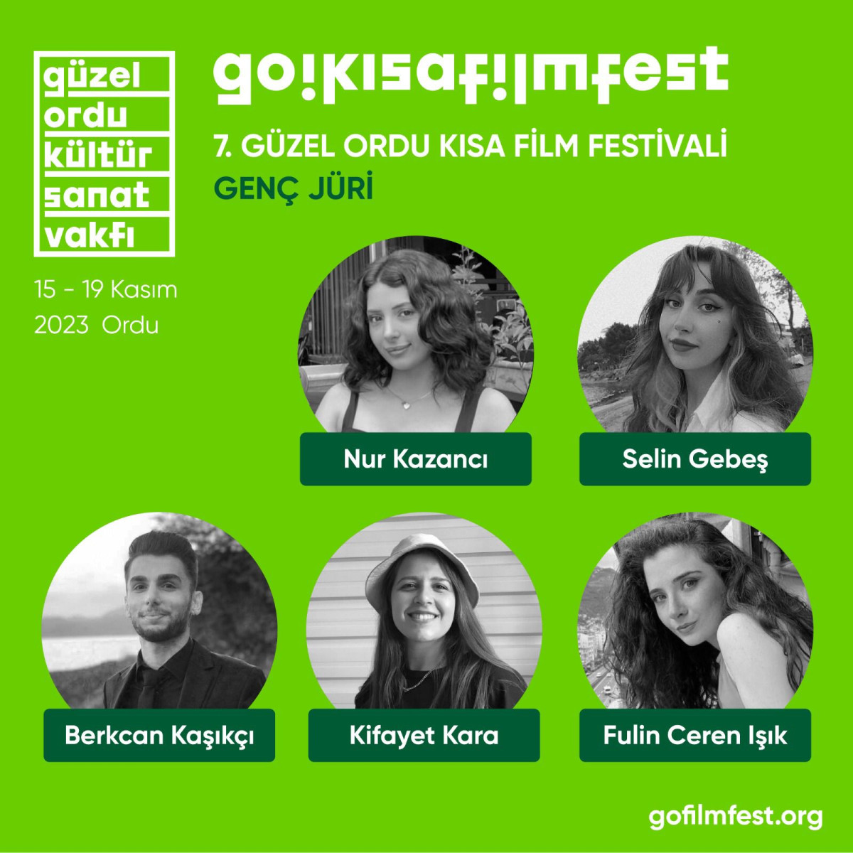 7. GÜZEL ORDU KISA FİLM FESTİVALİ İÇİN  GERİ SAYIM BAŞLADI!