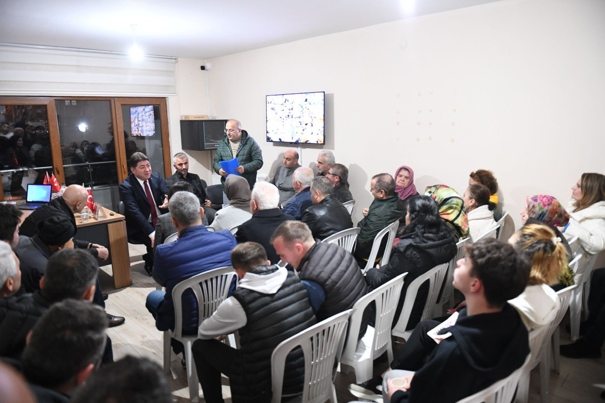 AŞKIN TÖREN, ŞİRİNEVLER TOKİ’NİN KONUĞU OLDU