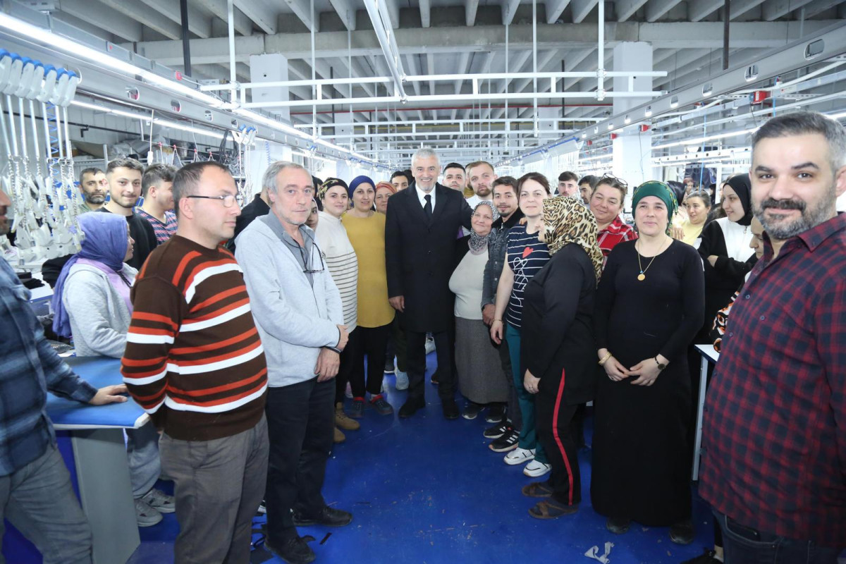 ENVER YILMAZ FATSA OSB'Yİ ZİYARET ETTİ