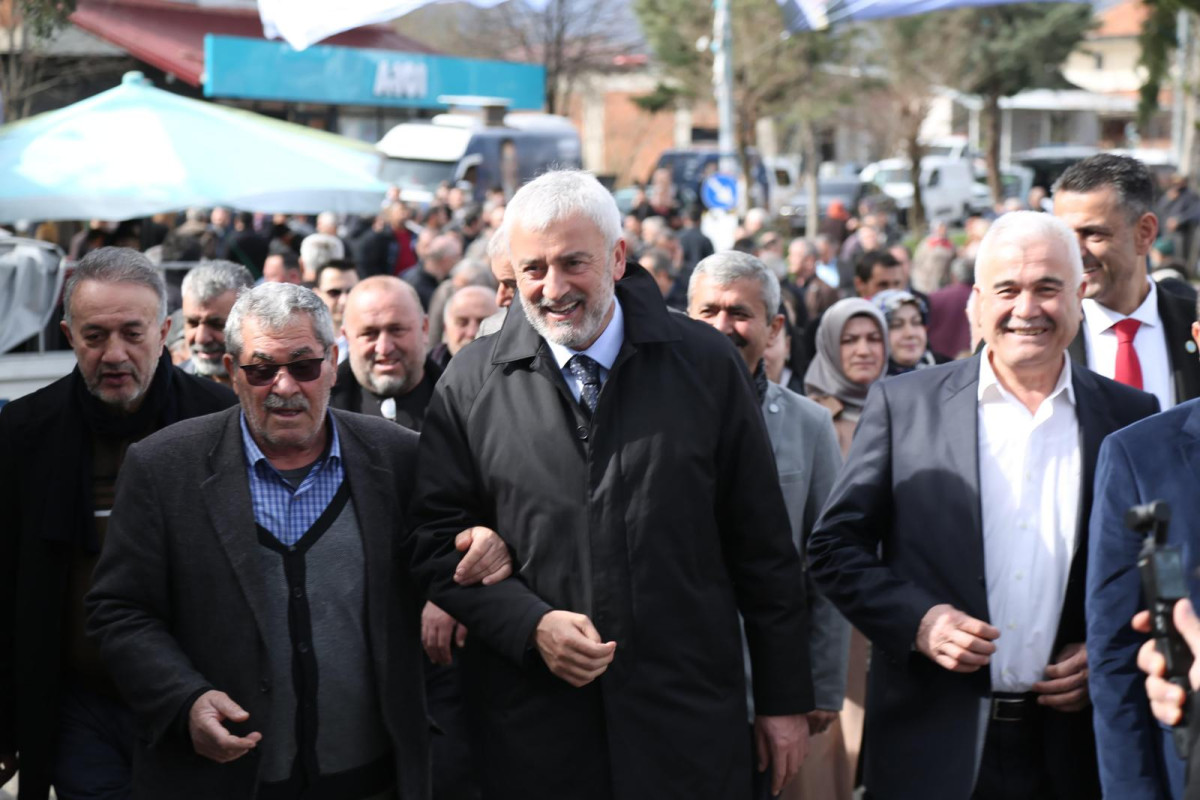 ENVER YILMAZ ÜNYE'DE ADIM ATMADIK YER BIRAKMADI