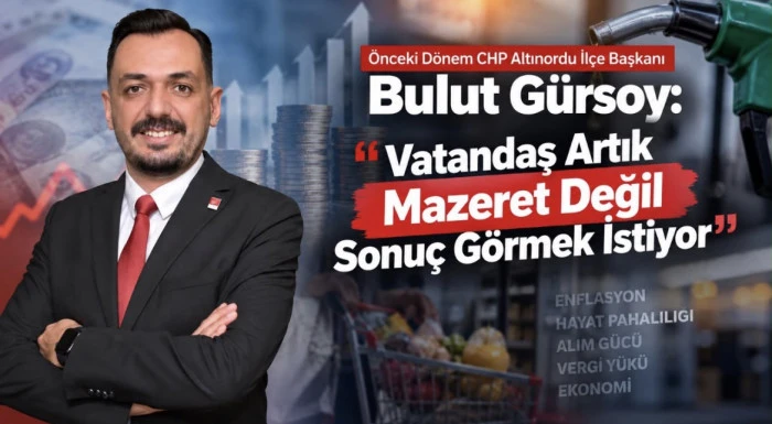 G&uuml;rsoy&rsquo;dan ekonomi eleştirisi: &ldquo;Vatandaş sonu&ccedil; g&ouml;rmek istiyor&rdquo;  