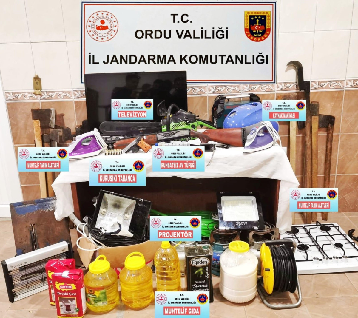 Hırsızlık Şebekesi Çökertildi