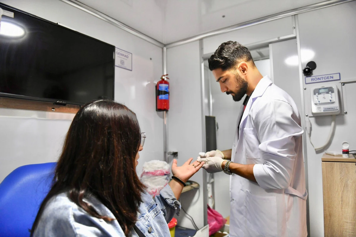  SAĞLIK HİZMETİ VATANDAŞIN AYAĞINA GİDİYOR