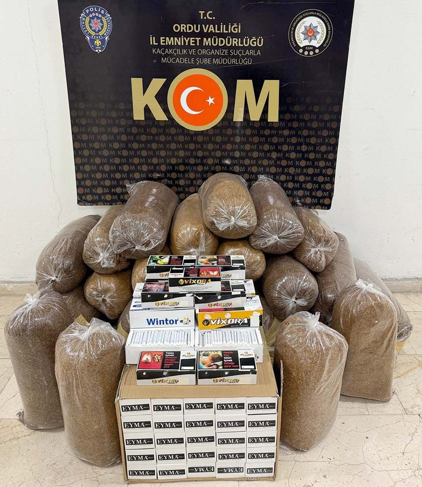 Tütün Kaçakçılarına Darbe